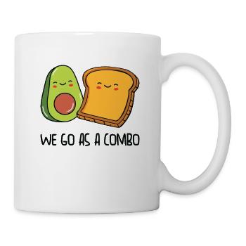 Siblings Avocado Toast Combo Big Sister Brother - Mug - white - Right