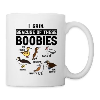 Funny Booby Seabirds Collection - Mug - white - Right