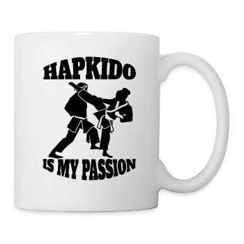 Hapkido Judo Aikido Kampfkunst Karate Kampfsport - Tasse - Weiß - Rechts
