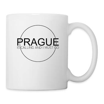 Prag - Tasse - Weiß - Rechts