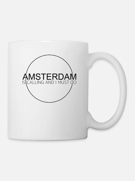 Amsterdam - Tasse - Weiß
