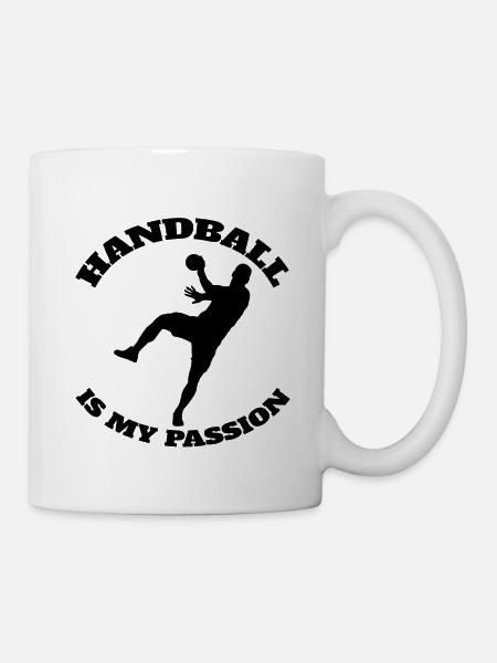 Joueur de handball Handball club Handball Handballeur - Mug blanc - blanc