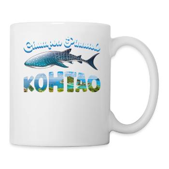 Walhai - Chumpon Pinnacle - Koh Tao - Tauchen - Tasse - Weiß - Rechts