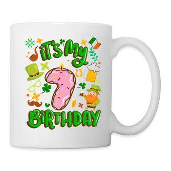 It's my 7 birthday holiday donut st. - Mug - white - Right