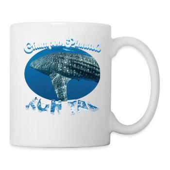 Walhai - Chumpon Pinnacle - Koh Tao - Tauchen - Tasse - Weiß - Rechts