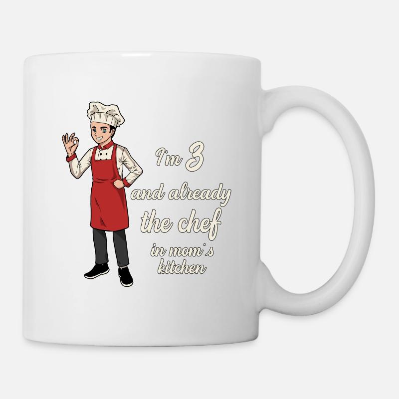 I’m 3 - Jeune Chef - Mug blanc - blanc