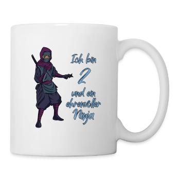 Ich bin 2 - Jungen Ninja - Tasse - Weiß - Rechts