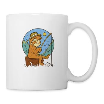 Funny Fishing Saying - Mug - white - Right