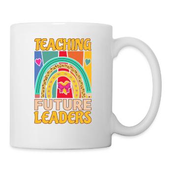 Enseignante au primaire Éducatrice de maternelle - Mug blanc - blanc - Droite