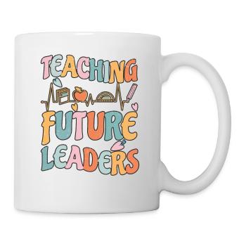 Enseignante au primaire Éducatrice de maternelle - Mug blanc - blanc - Droite