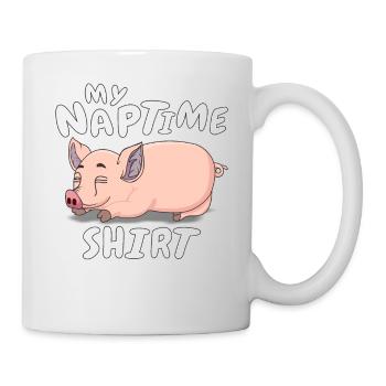 PIG MY NAPTIME SHIRT - Mug - white - Right
