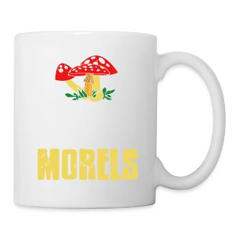 Croyez-moi, j’ai de bonnes morilles drôles de chasse aux champignons - Mug blanc - blanc - Droite