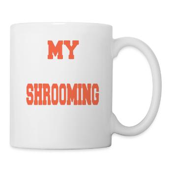 My Lucky Shrooming Shirt Retro Mushroom Hunting - Mug - white - Right