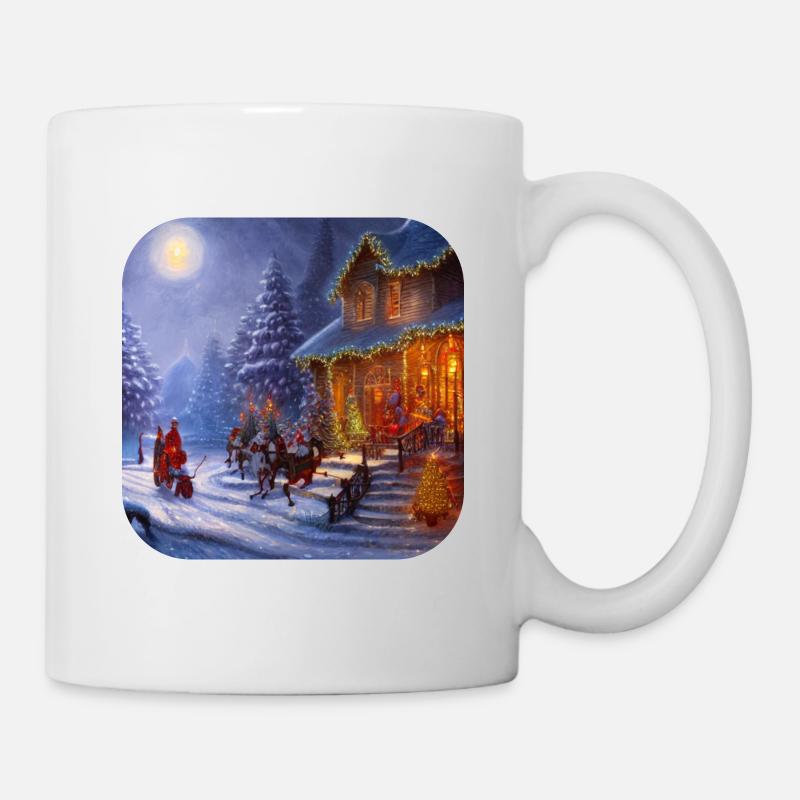 Christmas motif - Mug - white