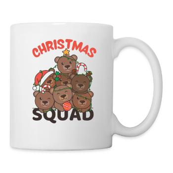 Ours Arbre de Noël Escouade de Noël Ours - Mug blanc - blanc - Droite
