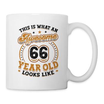 This is what a great 66-year-old looks like. - Mug - white - Right
