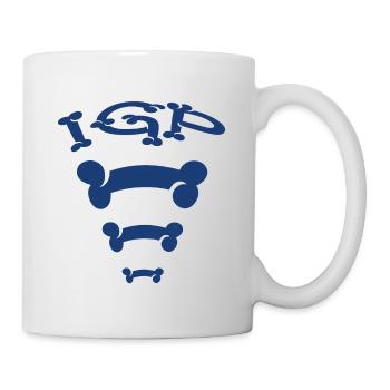 IGP Knochen - Tasse - Weiß - Rechts