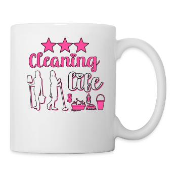 Housekeeper Maid Cleaner - Mug - white - Right
