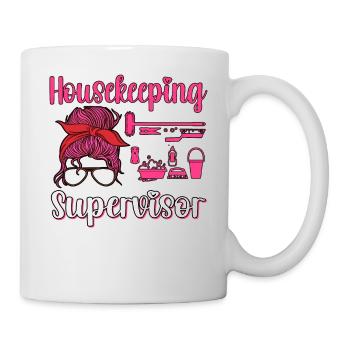 Housekeeper Maid Cleaner - Mug - white - Right