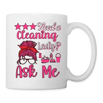 Housekeeper Maid Cleaner - Mug - white - Right