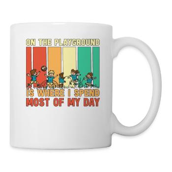 Primary School Teacher Kindergarten Educator - Mug - white - Right