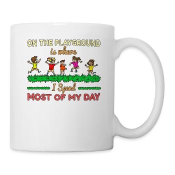 Primary School Teacher Kindergarten Educator - Mug - white - Right