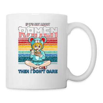 Lustige Kawaii Stil Ramen Lover Mädchen - Tasse - Weiß - Rechts