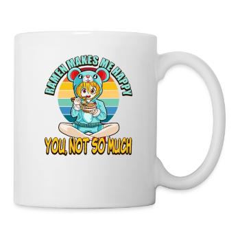 Ramen me rend heureux pas tellement - Mug blanc - blanc - Droite