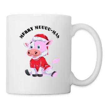 Merry Muuu Mas Outfit - Tasse - Weiß - Rechts