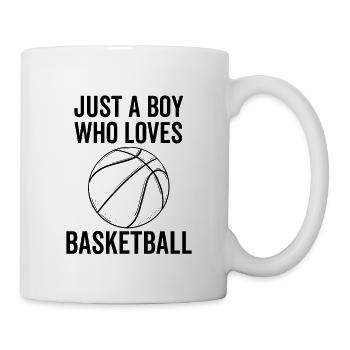 Just a Boy Who Loves Basketball - Mug - white - Right