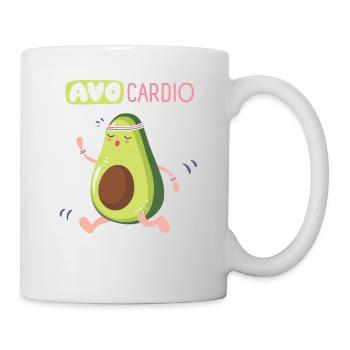 Avo Cardio Humor Sport - Mug - white - Right