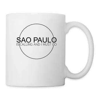 Sao Paulo Spruch - Tasse - Weiß - Rechts