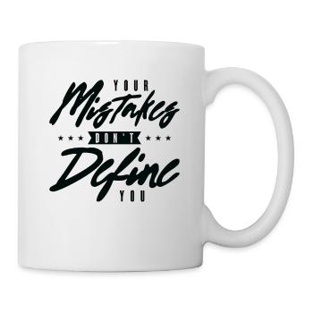 Erreur Sagesse Citations Positivité Vie Citations - Mug blanc - blanc - Droite