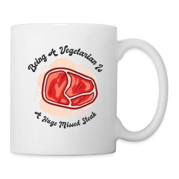 Steak Lover Meat Foodie Steak Meat Lover Beef - Mug - white - Right