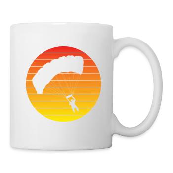 Paragleiter Parapente Gleitschirmfliegen - Mug blanc - blanc - Droite