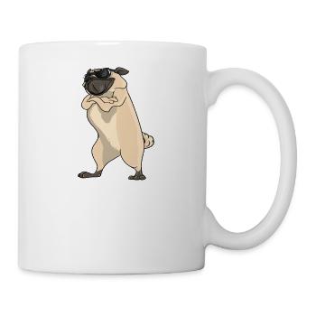 Just A Mom Who Raised A Pug - Mug - white - Right