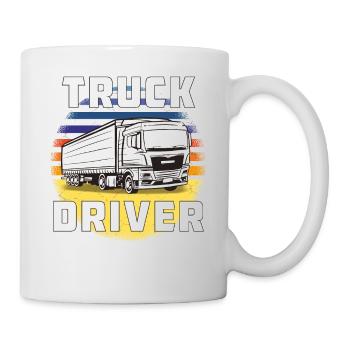 TRUCK DRIVER - Tasse - Weiß - Rechts