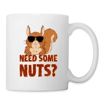 Squirrel Need some nuts Looking for nuts? - Mug - white - Right
