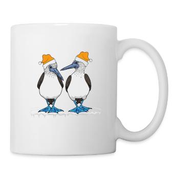 Blue-footed Christmas - Mug - white - Right