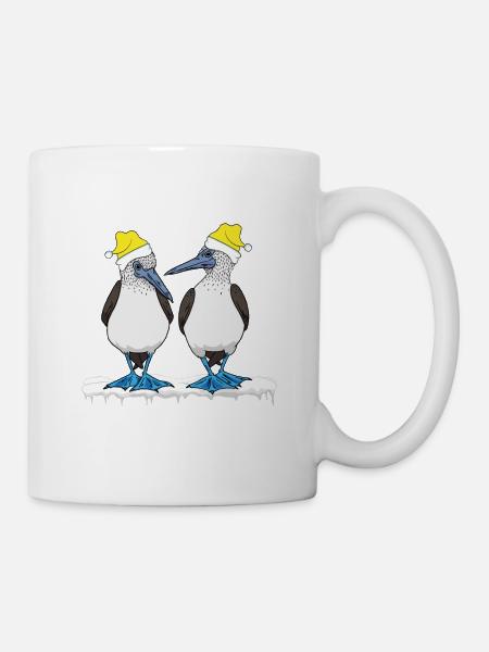Seevögel Blaufußtölpel - Tasse - Weiß