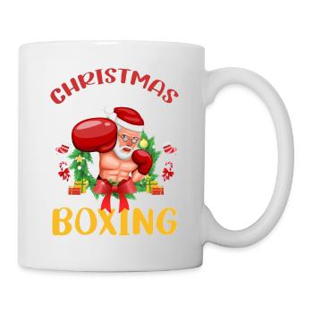 Christmas Love Boxing Boxer Weihnachtsgeschenk - Tasse - Weiß - Rechts