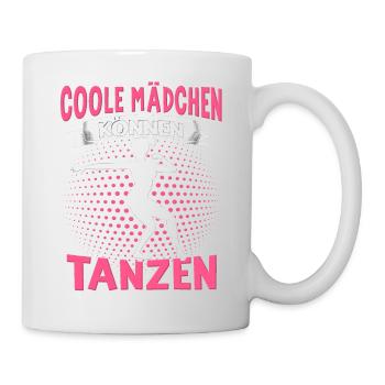 Echte Frauen Können Tanzen. Dance Tanz Sprüche - Tasse - Weiß - Rechts