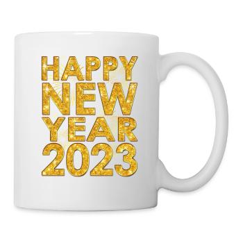 Happy New Year 2023 - Men Women New Years Eve Part - Mug - white - Right