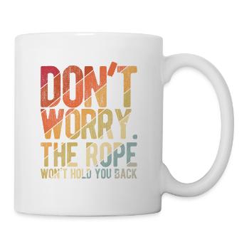 Klettern Bouldern - Tasse - Weiß - Rechts