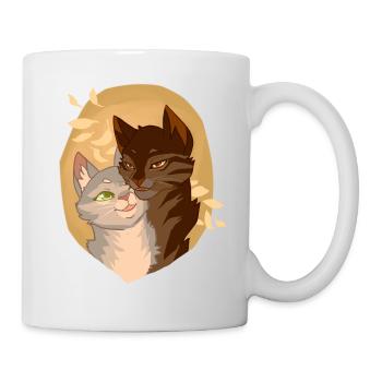 Dovewing Pigeon Flight Tigerheart Tiger Heart Cats - Mug - white - Right