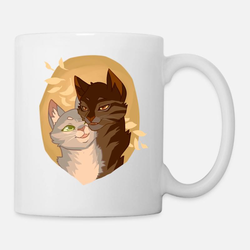 Dovewing Taubenflug Tigerheart Tigerherz Katzen - Tasse - Weiß