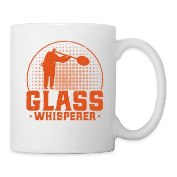 Glasblasen Glasbläser Glasbläser Geschenk - Tasse - Weiß - Rechts