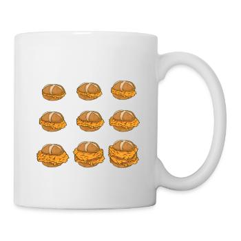 Schnitzel Wall of Fame - Mug - white - Right