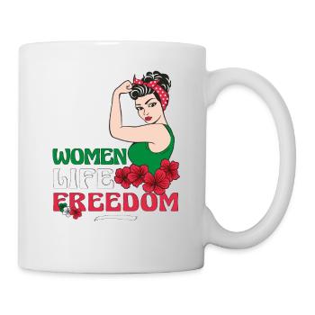 Cute Iranian Women - Women Life Freedom - Mug blanc - blanc - Droite