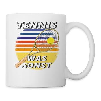 TENNIS WAS SONST - Tasse - Weiß - Rechts